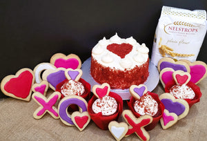 Valentines day bakes from Nelstrop